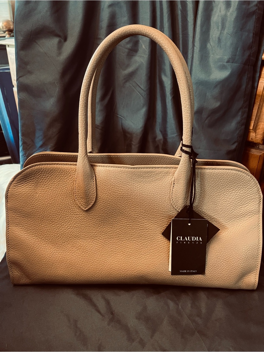 Claudia Firenze Taupe Shoulder Bag